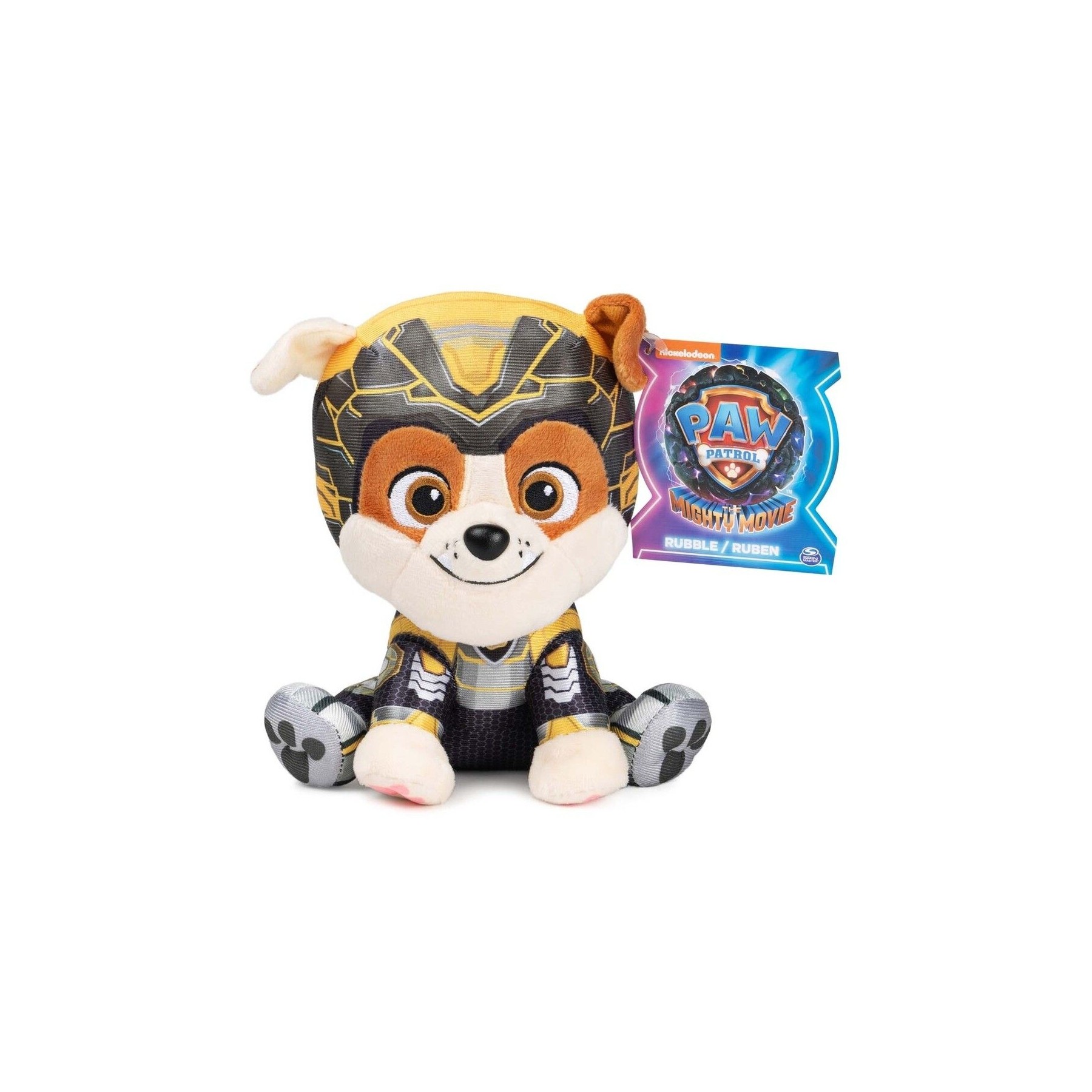 Paw Patrol - Gund Movie 2 Plush Pups - Rubble 15 cm (6067694)