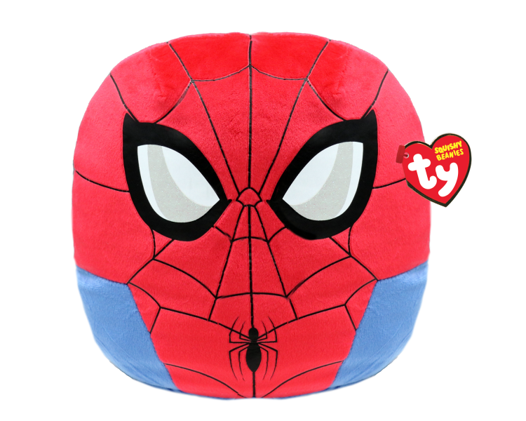 TY Plush - Squishy Beanies - Spiderman (25 cm) (TY39254)