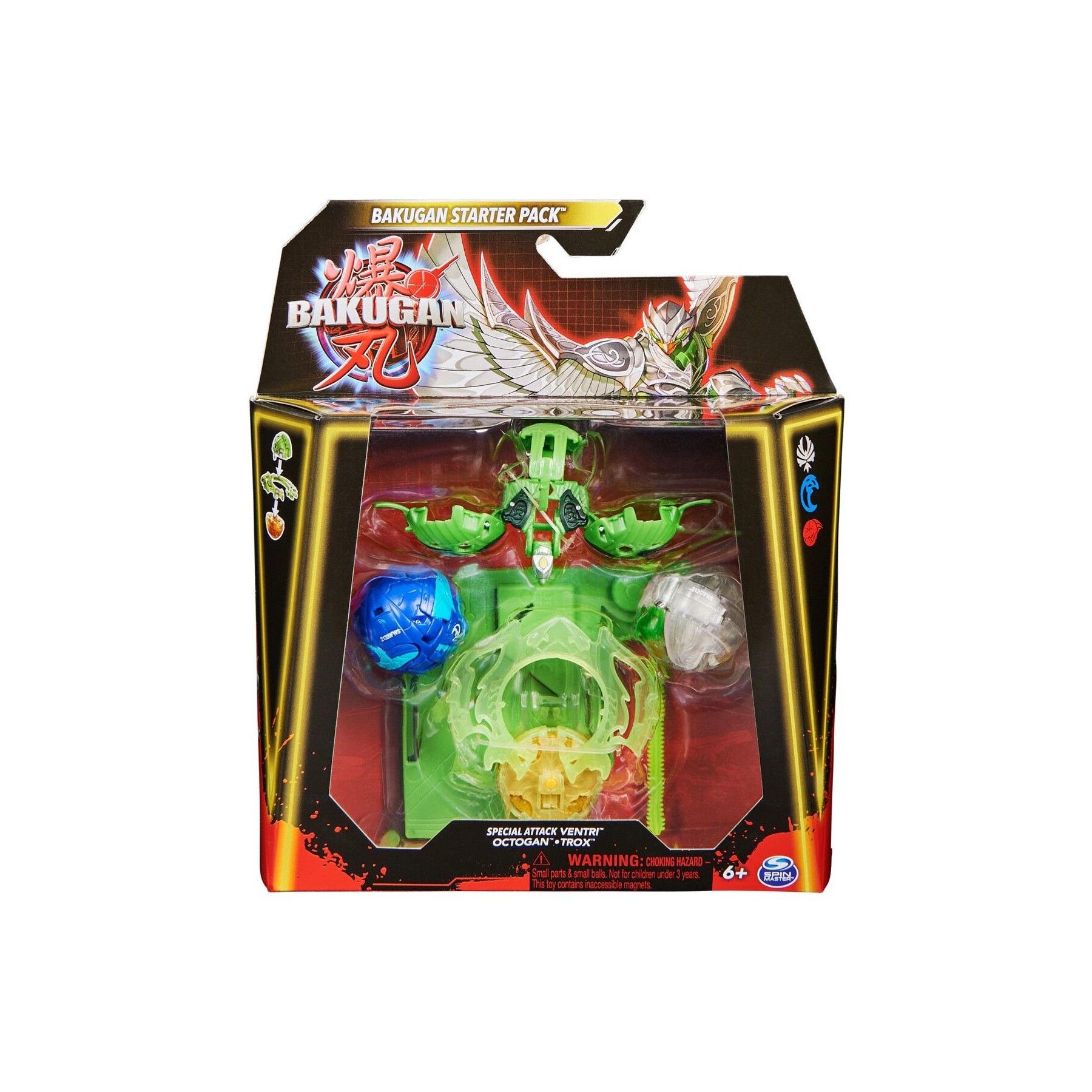 Bakugan - Special Attack Ventri w/ Octogan & Trox
