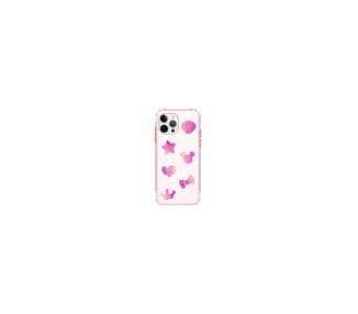 Funda Gel Transparente Purpurina Relieve iPhone 12 PRO MAX, 3-Colores