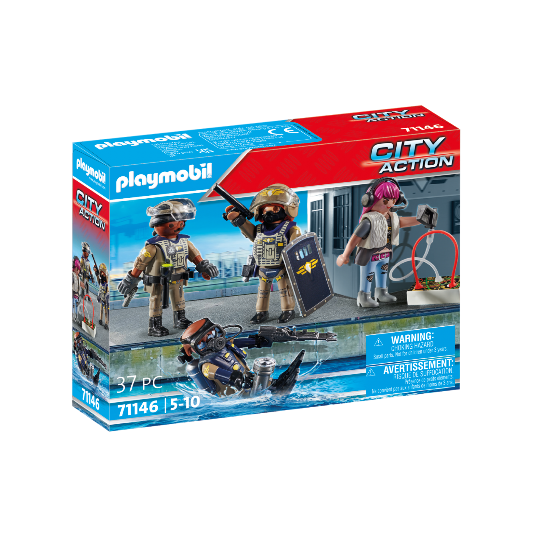 Playmobil - Tactical Unit - Figure Set (71146)