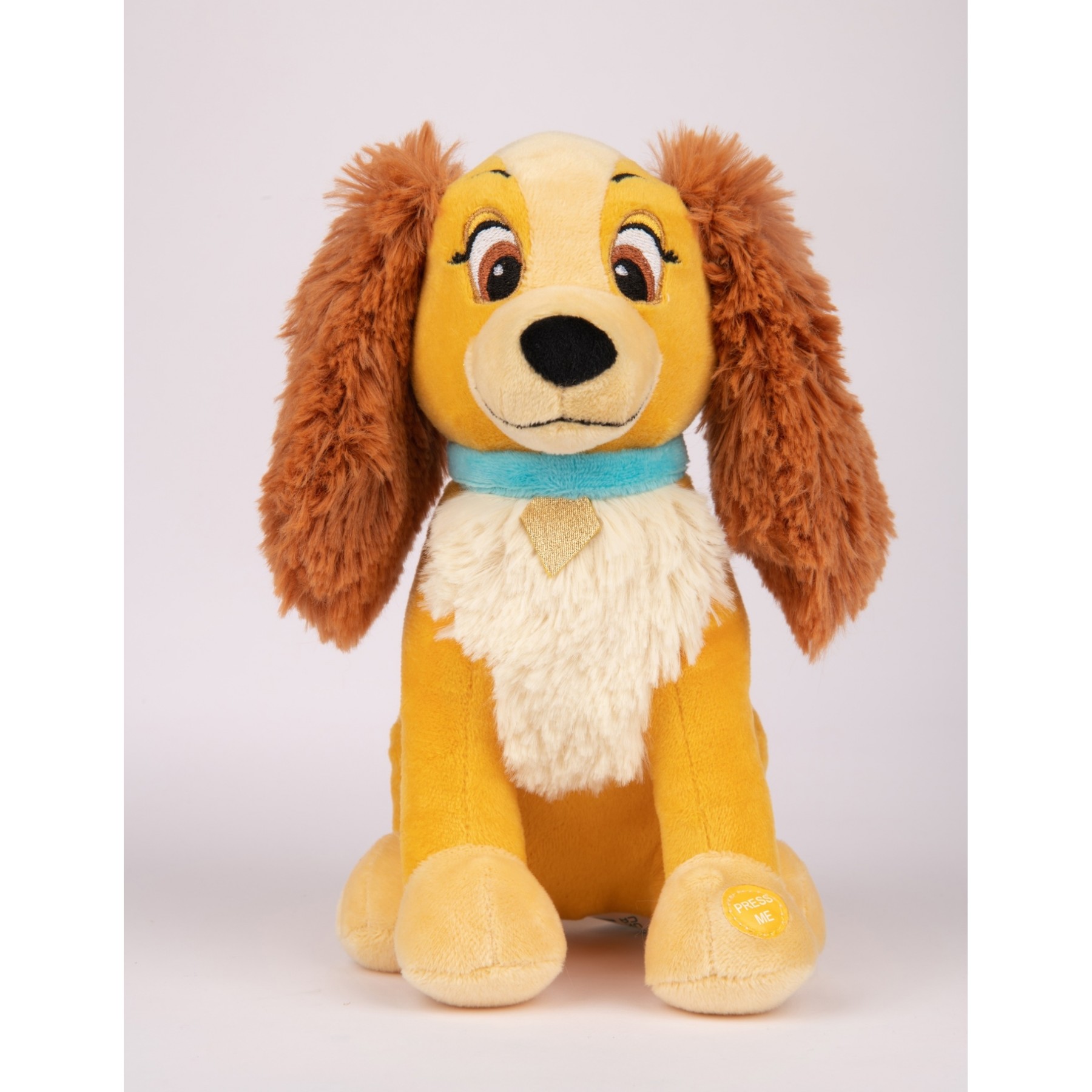 Disney - Sitting Plush w. sound - Lady (DCL-9279-4)