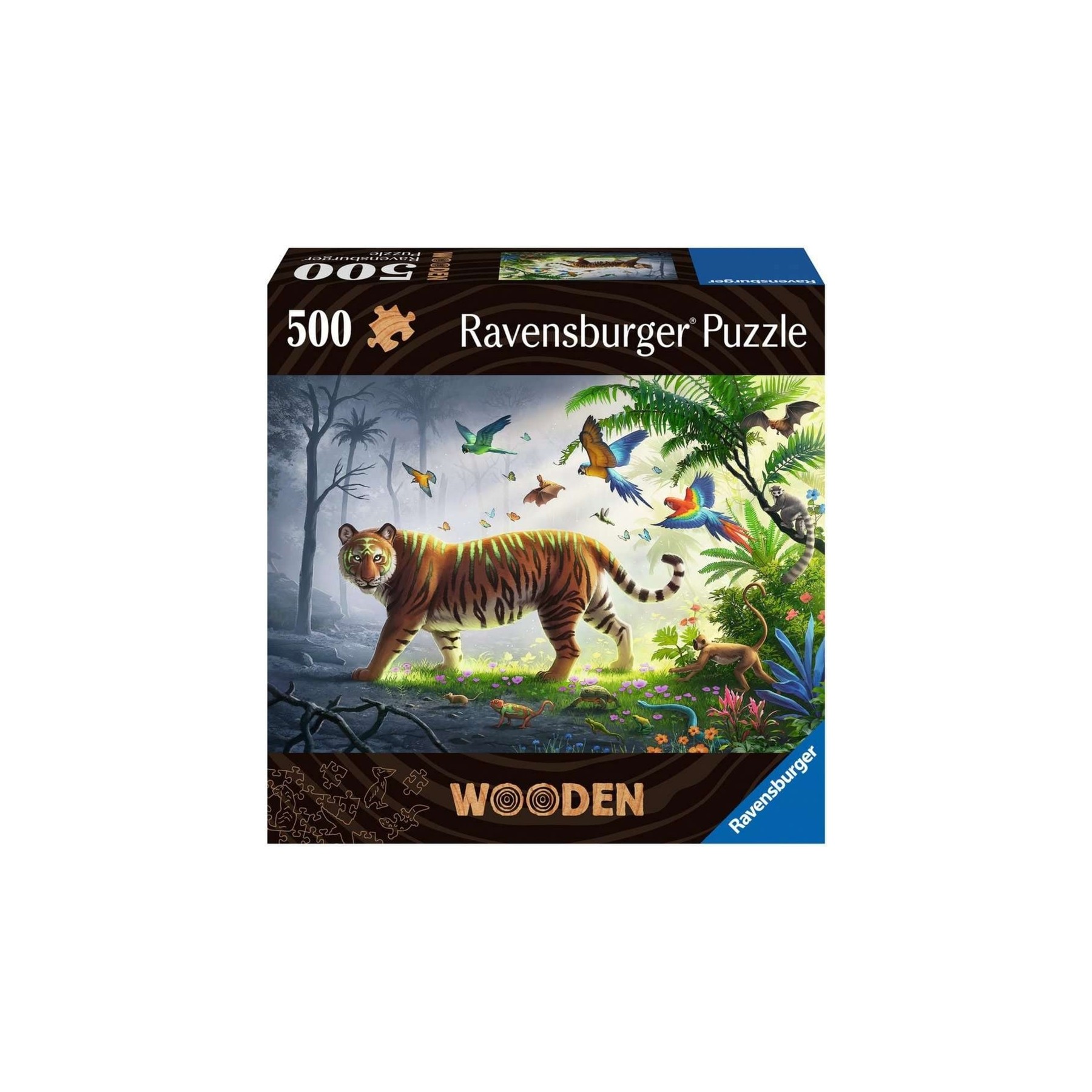 Ravensburger - Wooden Tiger 500p - (10217514)