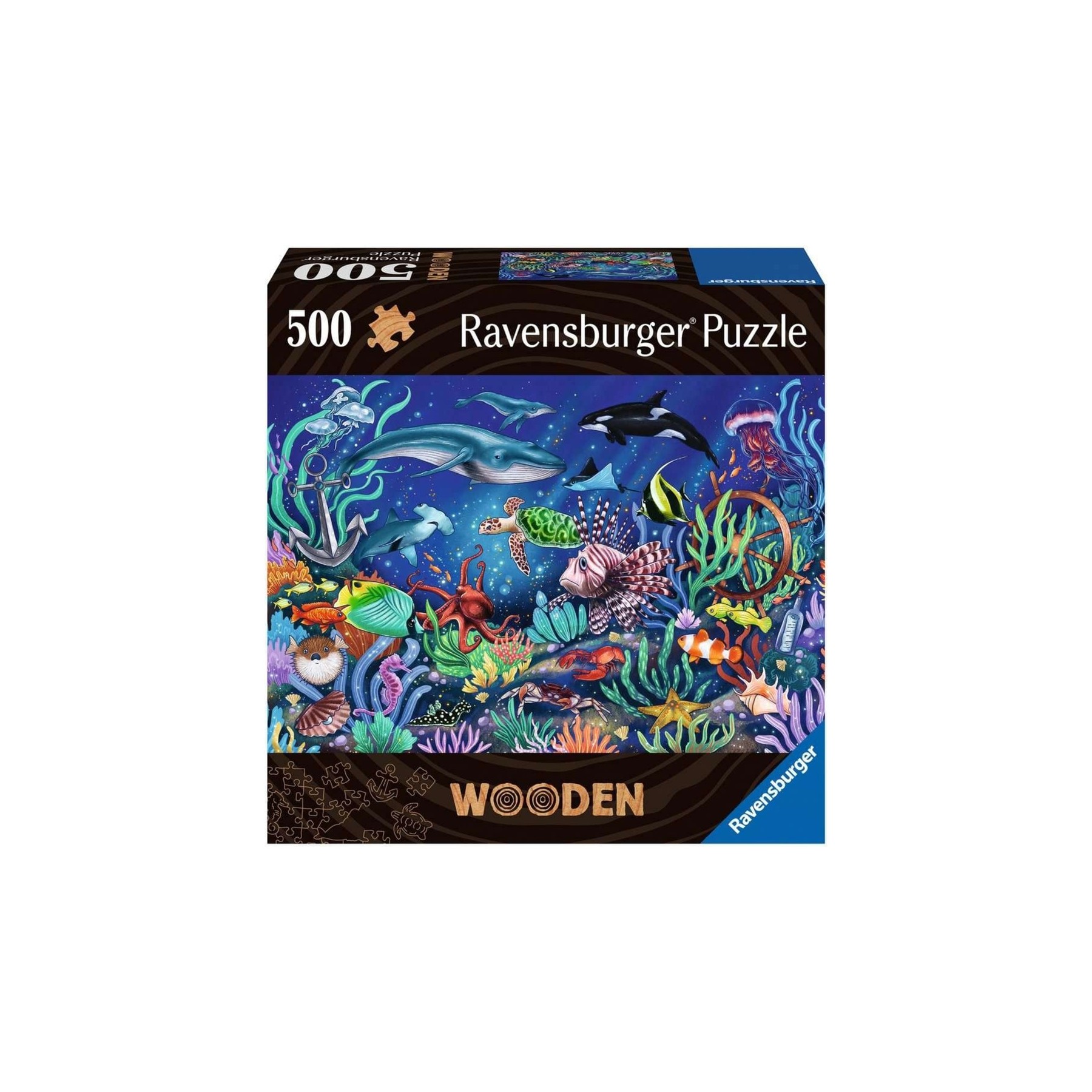 Ravensburger - Wooden Under the Sea 500p - (10217515)