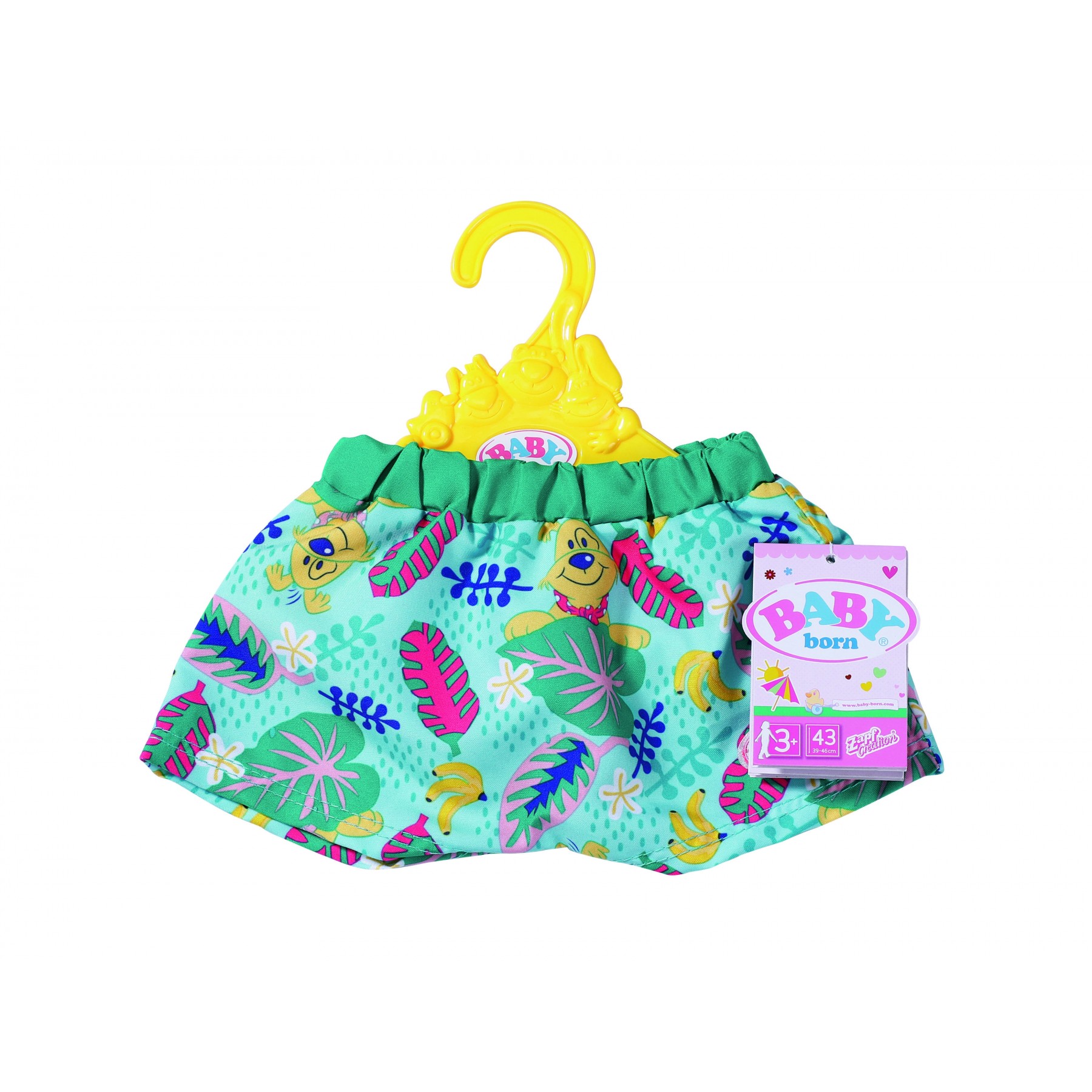 BABY born - Holiday Swimshort 43cm - Rainforest Style