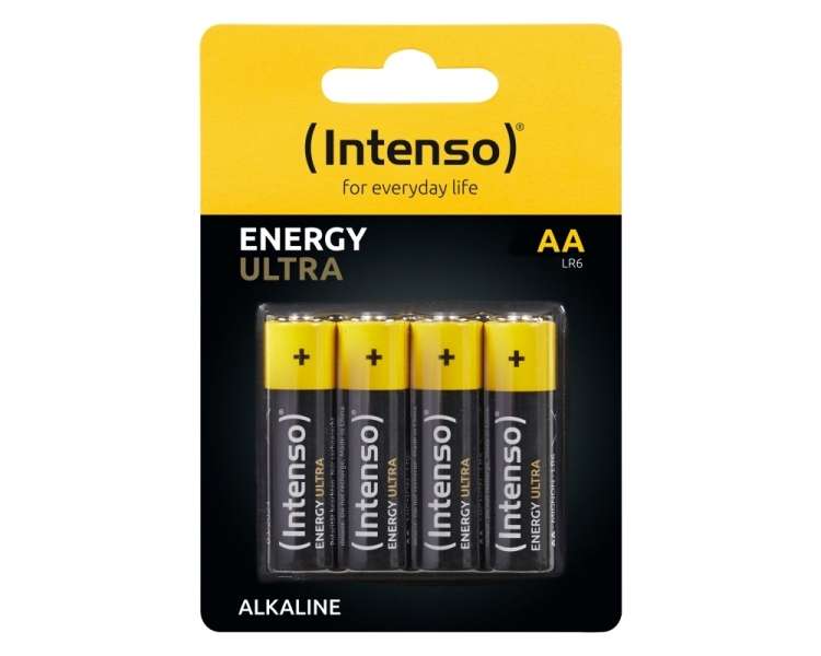 Intenso Pila Alcalina energy ultra AALR06 Pack-4