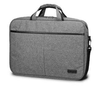Maletín subblim elite laptop bag para portátiles hasta 14'/ cinta para trolley/ gris