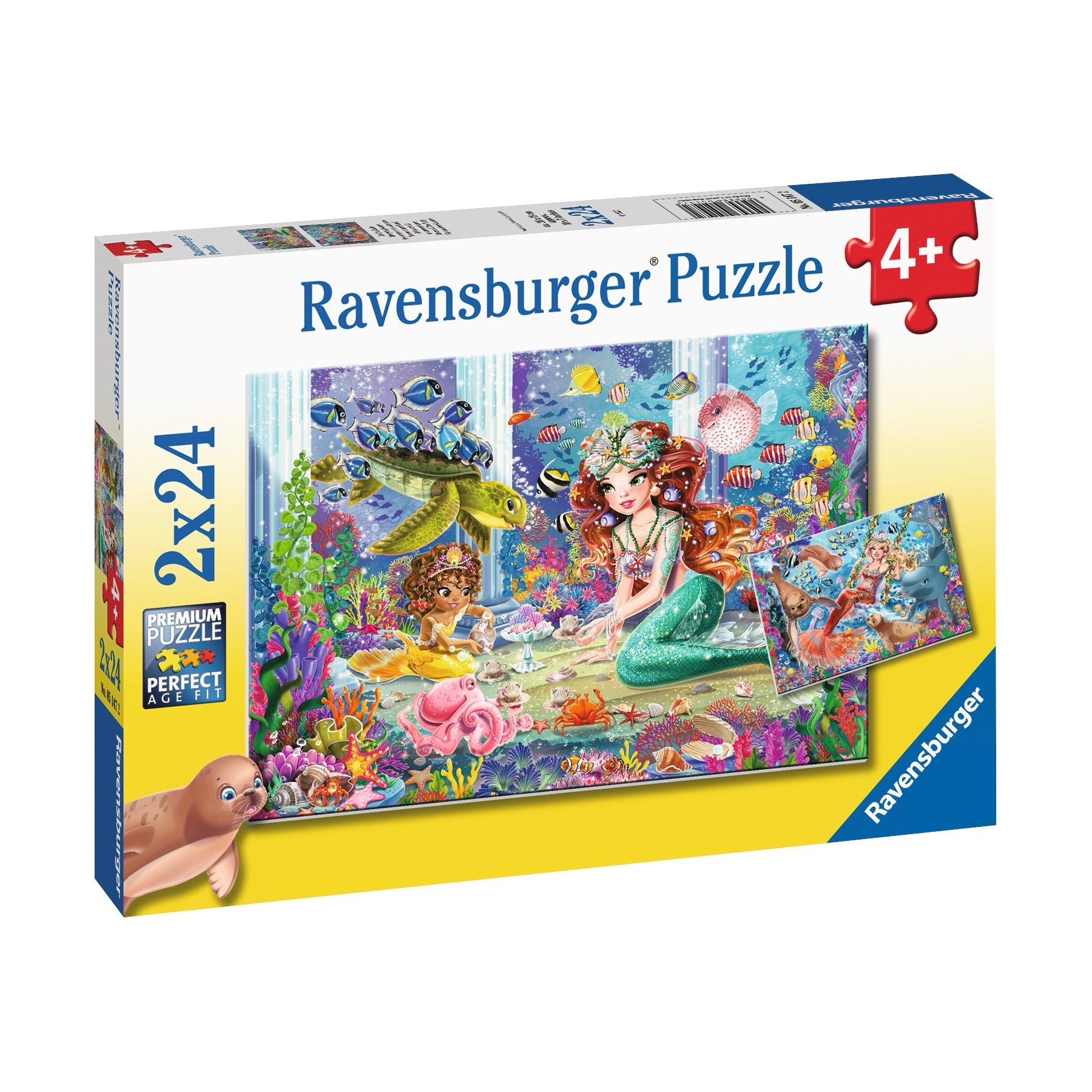 Ravensburger - Mermaid Tea Party 2x24p - 05147