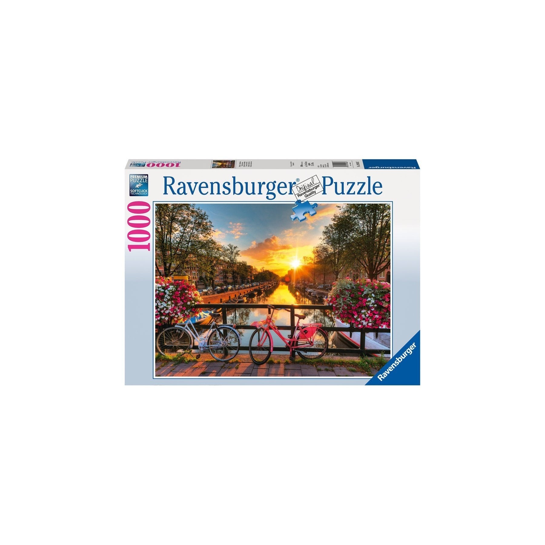 Ravensburger Bicycles in Amsterdam - 1000pc Jigsaw Puzzle