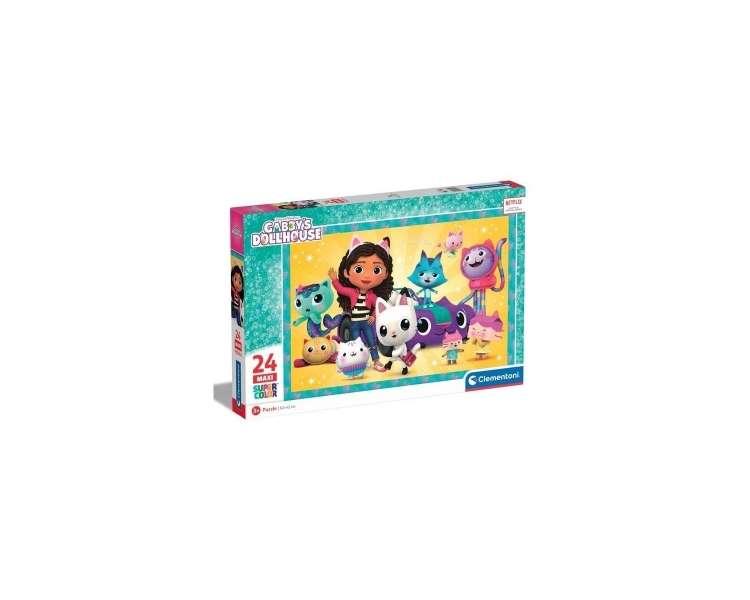 Clementoni - Gabby's Dollhouse Puzzle 24 Maxi pcs (28521)
