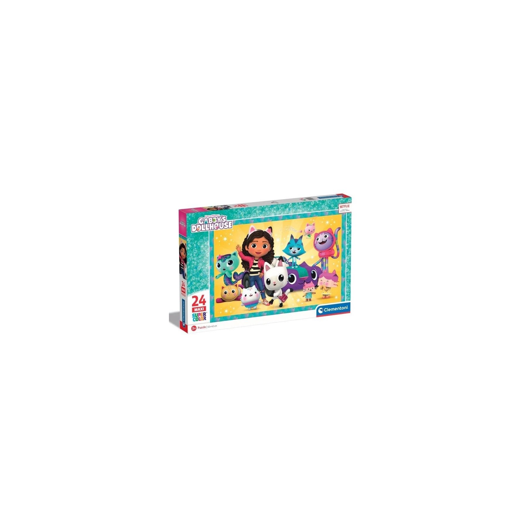 Clementoni - Gabby's Dollhouse Puzzle 24 Maxi pcs (28521)