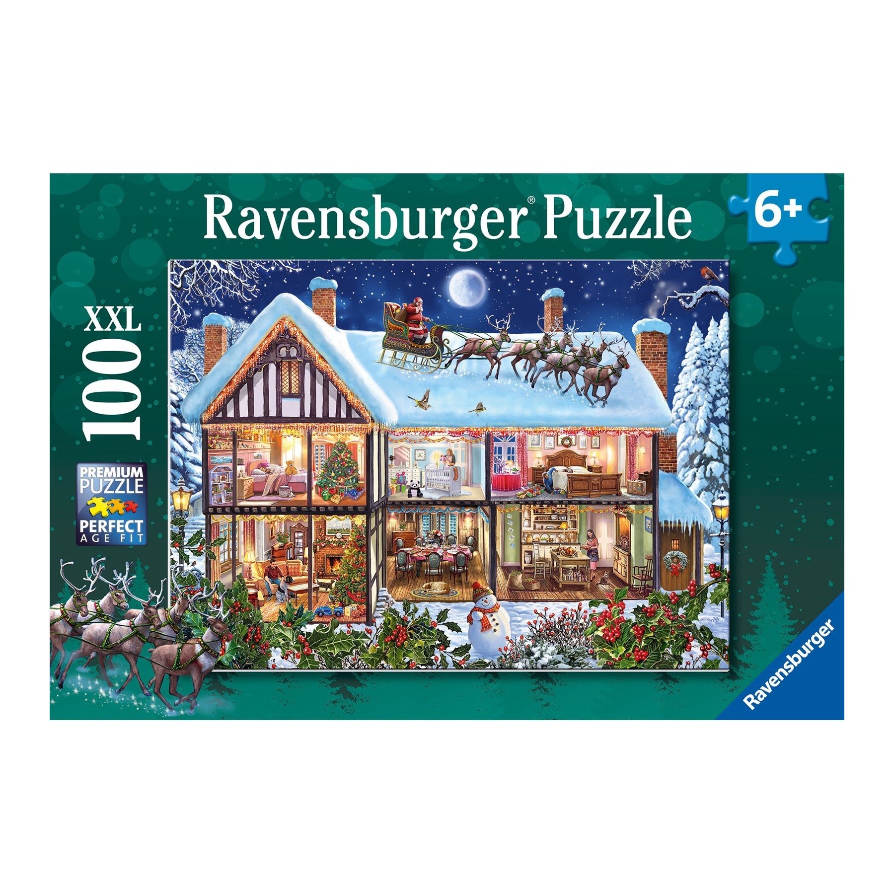 Ravensburger - Christmas At Home 100p - 12996