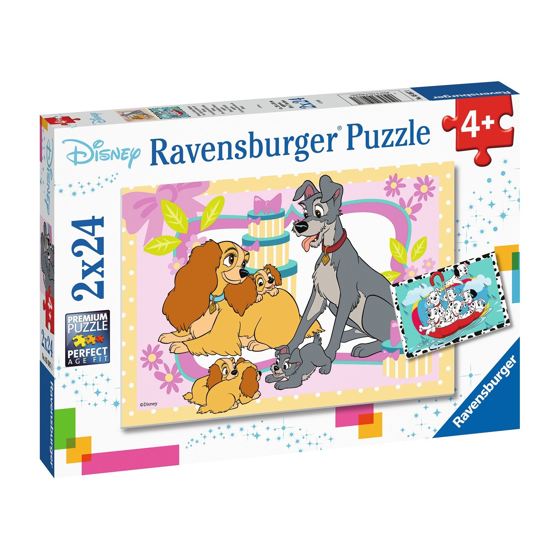 Ravensburger - Disney's Favorite Puppies 2x24p - 05087