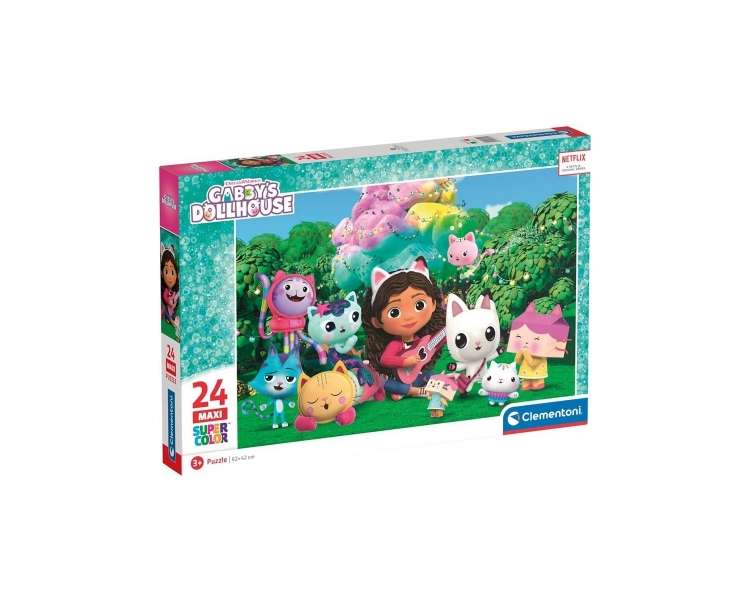 Clementoni - Gabby's Dollhouse Puzzle 24 Maxi pcs (28520)