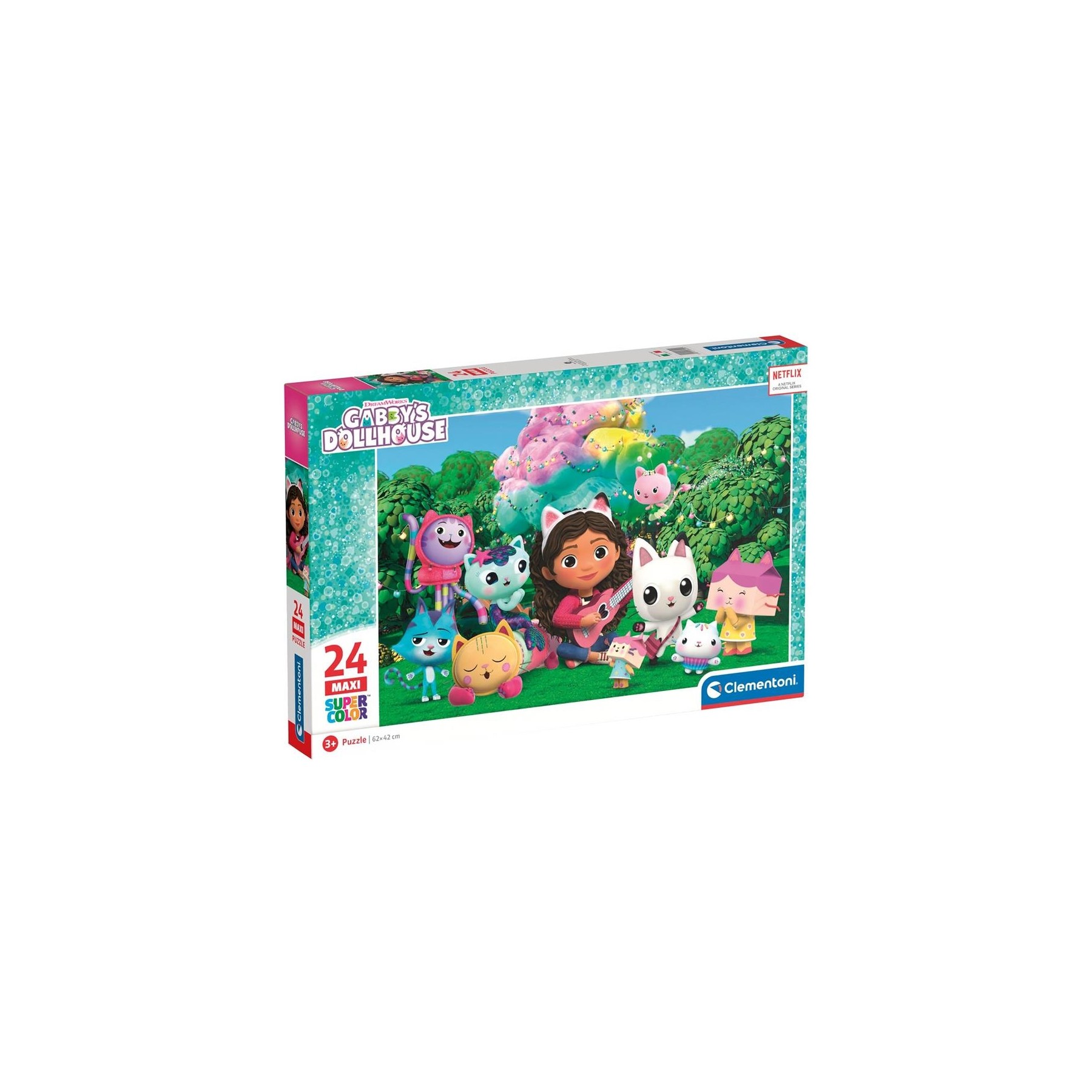 Clementoni - Gabby's Dollhouse Puzzle 24 Maxi pcs (28520)
