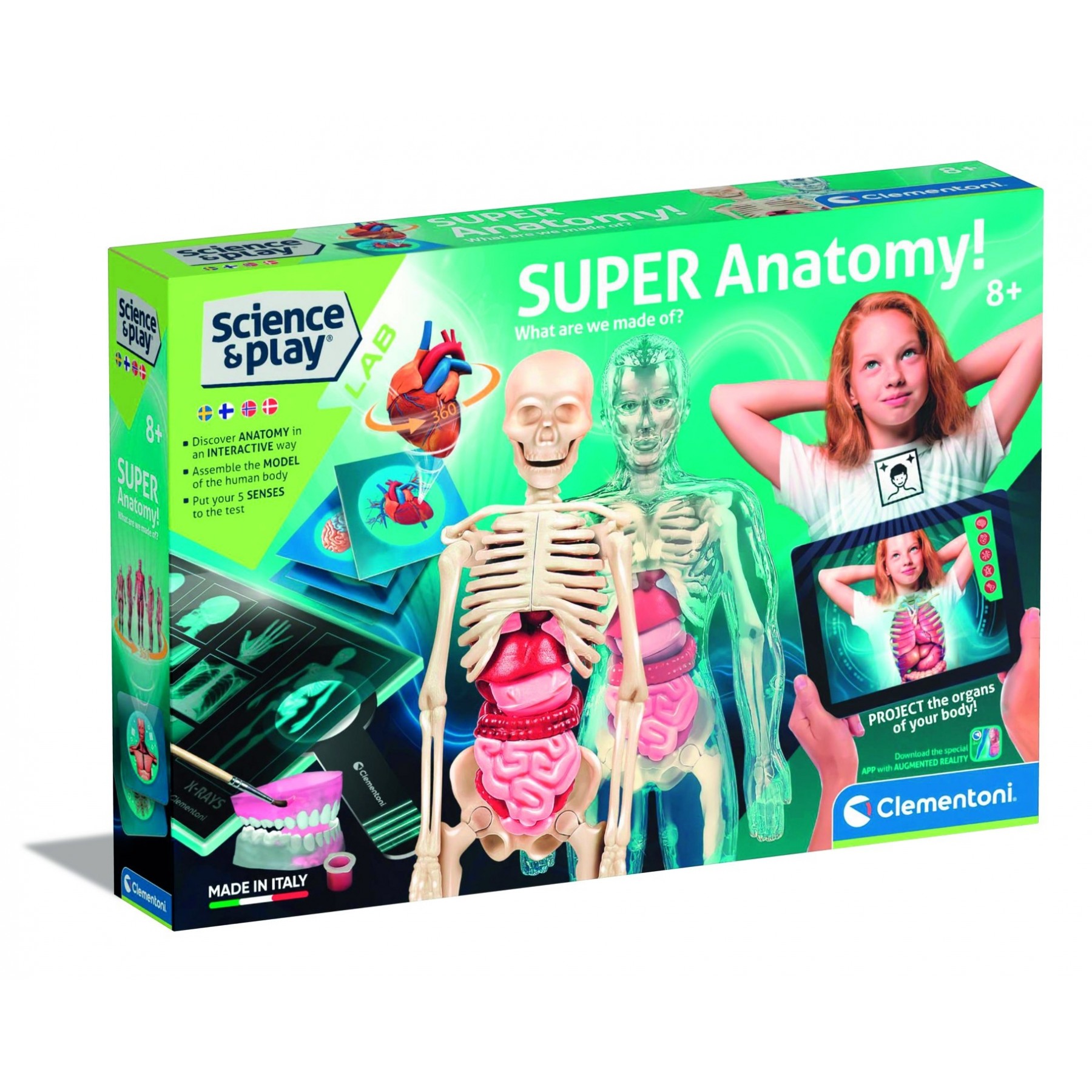 Clementoni - Science & Play - Super Anatomy (78826)
