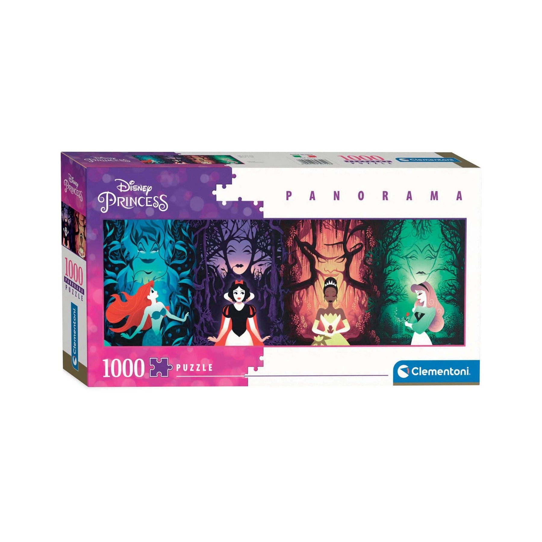Clementoni - Panorama Puzzle 1000 pcs - Disney Princess (39722)
