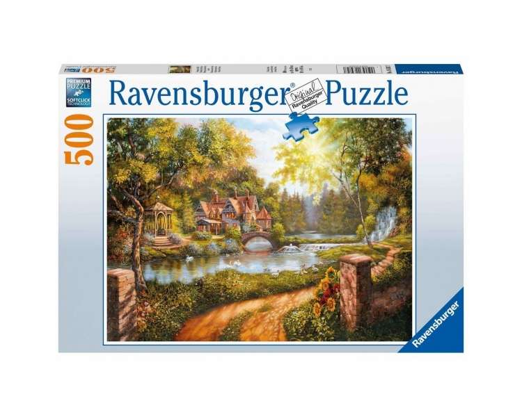 Ravensburger - Cottage By The River 500p - 16582