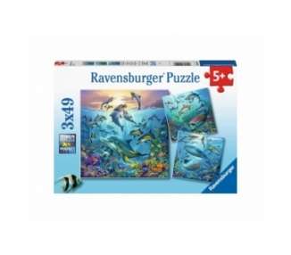 Ravensburger - Ocean Life 3x49p - 05149