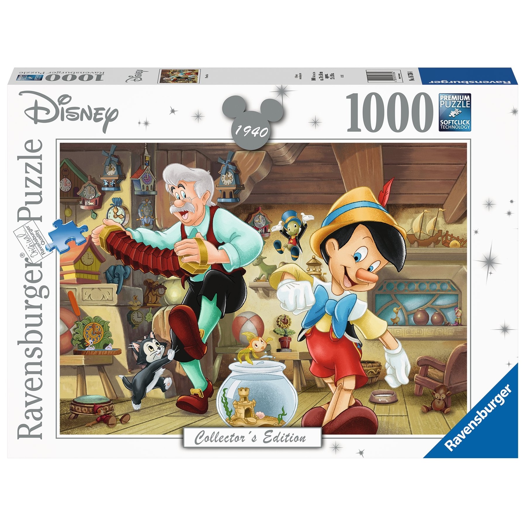 Ravensburger - Pinocchio 1000p - 16736