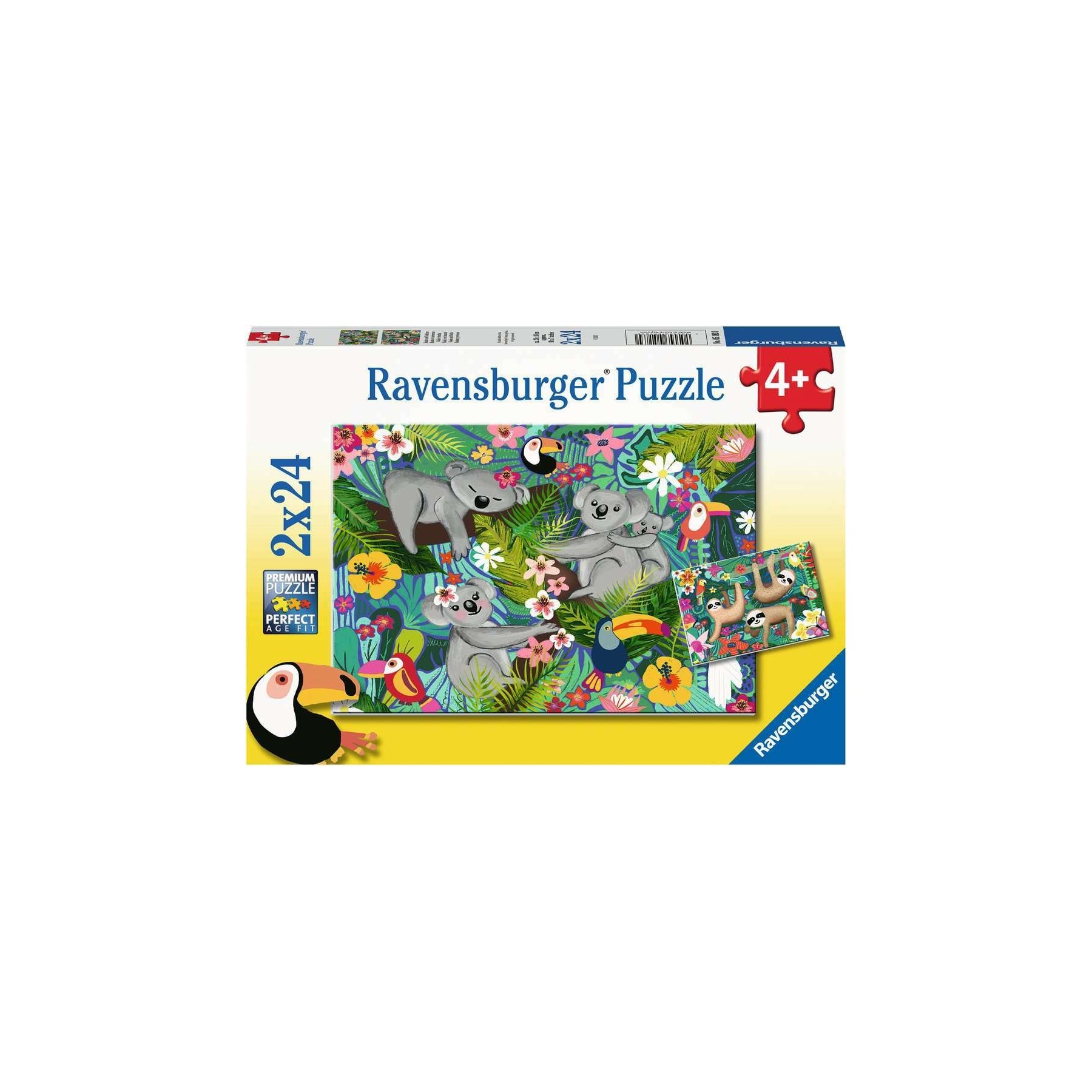 Ravensburger - Koalas And Sloths 2x24p - 05183