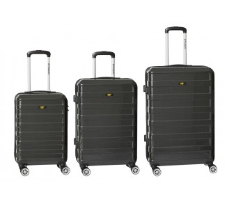 CAT - Carbon 4 Trolley Set - 3 pcs - Black (84499-01)