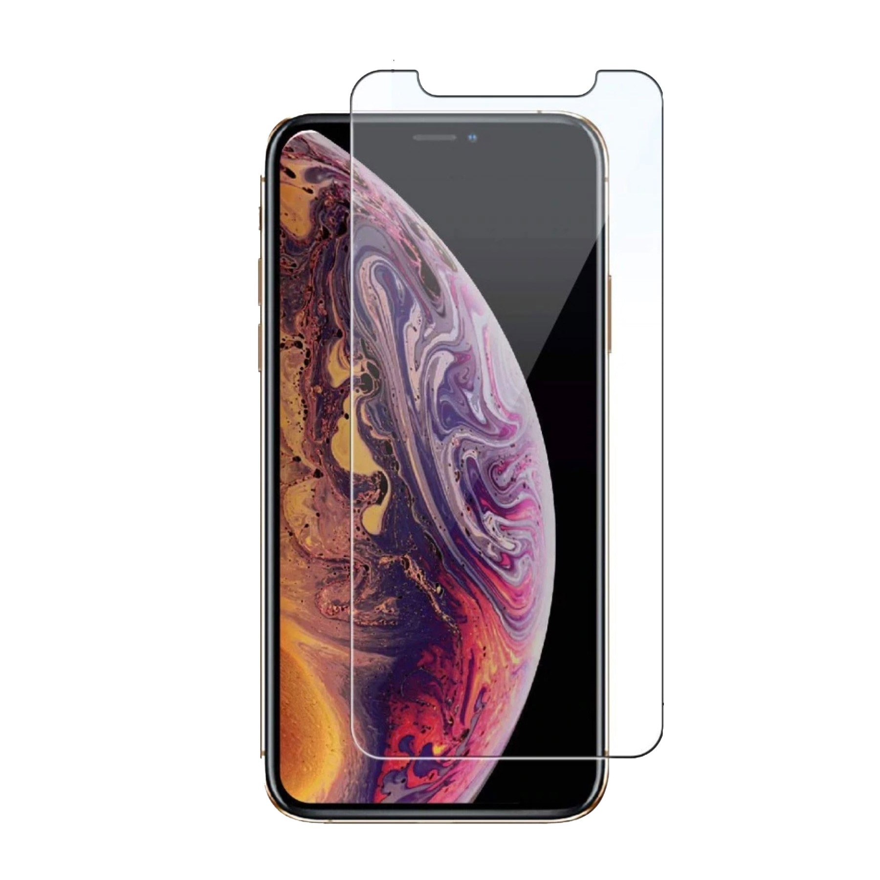 Protector Pantalla Cristal Templado iPhone 4 Se 6 6S 7 8 Xs Xr X 11 Plus Pro Max