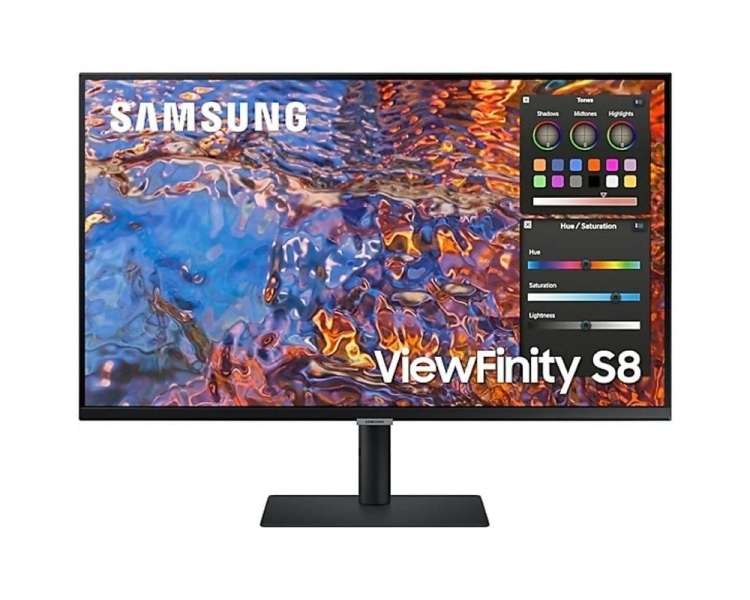 Monitor profesional samsung viewfinity s8 s32b800pxu 32'/ 4k/ negro