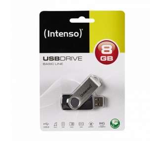 Intenso 3503460 Lápiz USB 2.0 Basic 8GB
