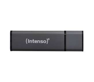 Memoria USB Intenso 3521491 Lápiz USB 2.0 Alu 64GB Antracita