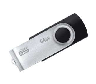 Memoria USB Goodram UTS2 Lápiz USB 64GB USB2.0 Negro
