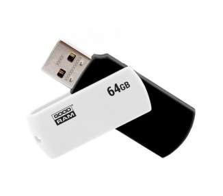Memoria USB Goodram UCO2 Lápiz USB 64GB USB 2.0 Neg/Blc