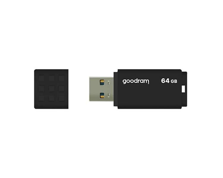 Memoria USB Goodram UME3 Lápiz USB 64GB USB 3.0 Negro
