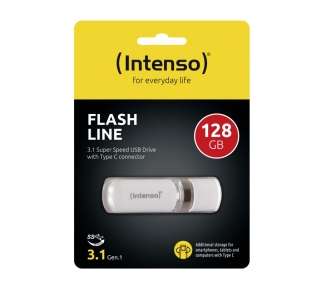 Memoria USB Intenso 3538491 USB 3.2 Type C Flash Line 128GB