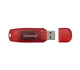 Intenso 3502491 Lápiz USB 2.0 Rainbow 128GB Rojo