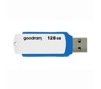 Goodram UCO2 Lápiz USB 128GB USB 2.0 Azul/Blanco