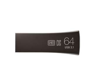 Memoria USB Samsung Bar Plus 64GB USB 3.1 Titan Gray