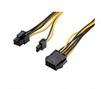 CABLE TARJETA GRAFICA, PCI-E (MOLEX 8 PINES)/H - PCI-E(MOLEX 6+2 PINM) NANOCABLE