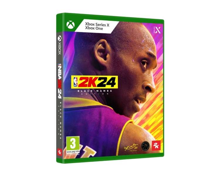 NBA 2K24 (Black Mamba Edition) Juego para Consola Microsoft XBOX Series X, Xbox One