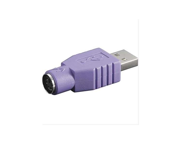 ADAPTADOR DELOCK USB A PS/2 PARA TECLADO