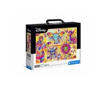 Clementoni - Brief Case Puzzle 1000 pcs - Disney Classic (39677)