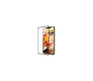 Cristal templado Full Glue 9H con Pegamento Anti-Estático iPhone 12 Pro Max 6.7" Protector de Pantalla Curvo Negro