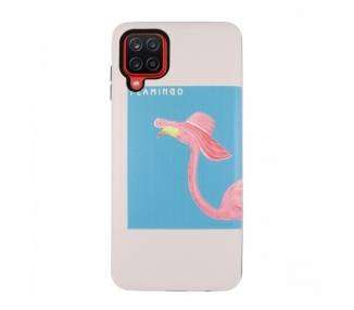 Funda Gel Doble capa para Samsung Galaxy A22-5g - Flamingo