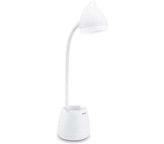 Lámpara de escritorio philips hat dsk213/ 4.5w/ blanco