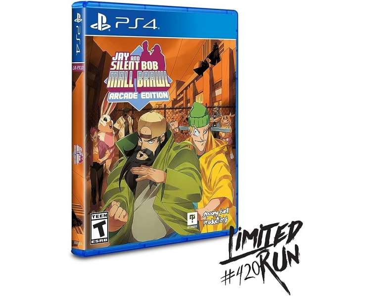 Jay and Silent Bob Mall Brawl Arcade Edition Limited Run Juego para Consola Sony PlayStation 4 , PS4