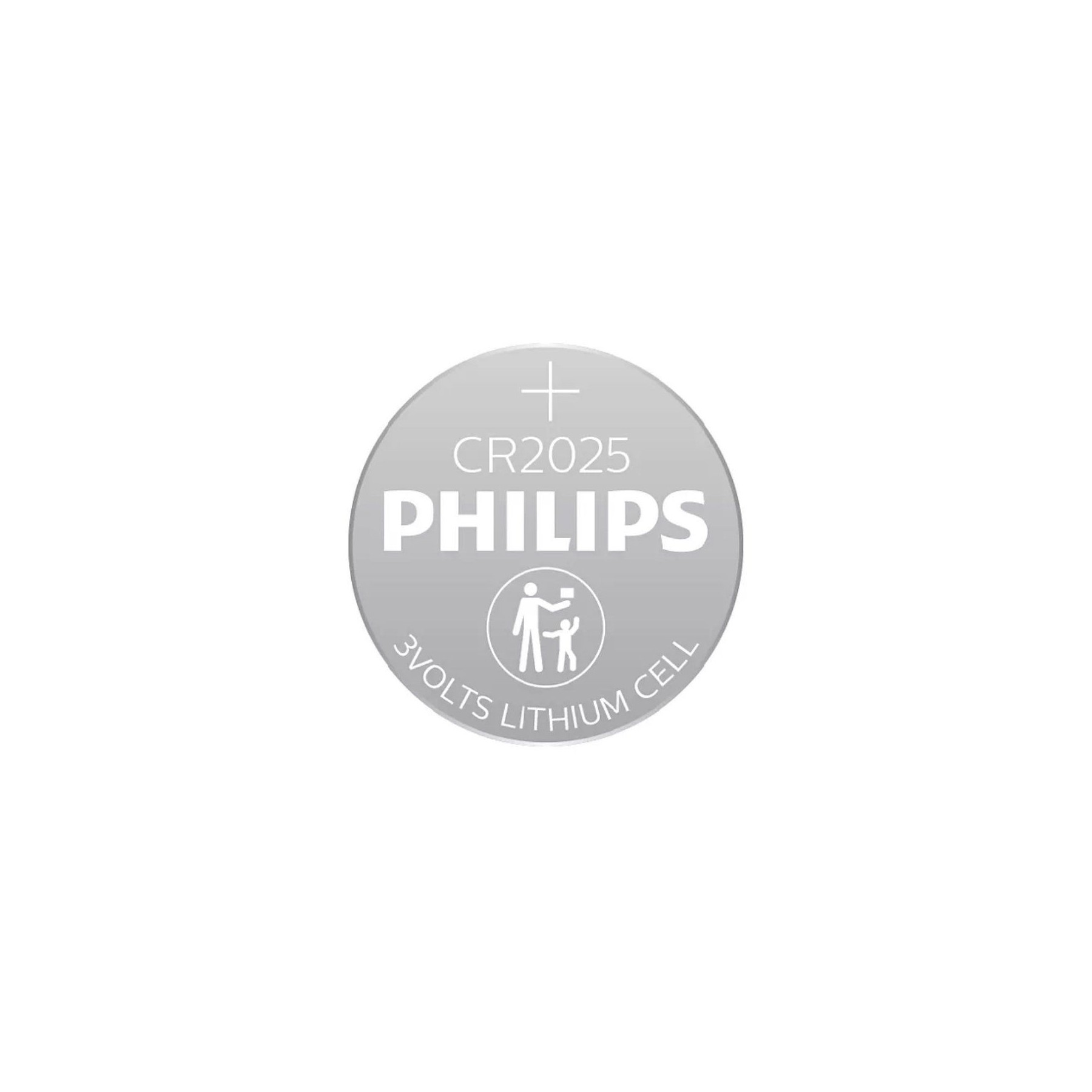 Pack De 4 Pilas Bateria De Botón Philips Cr2025 Lithium, 3V