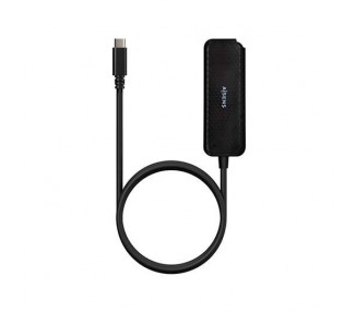 HUB USB-C A 4XUSB-C AISENS 60CM NEGRO