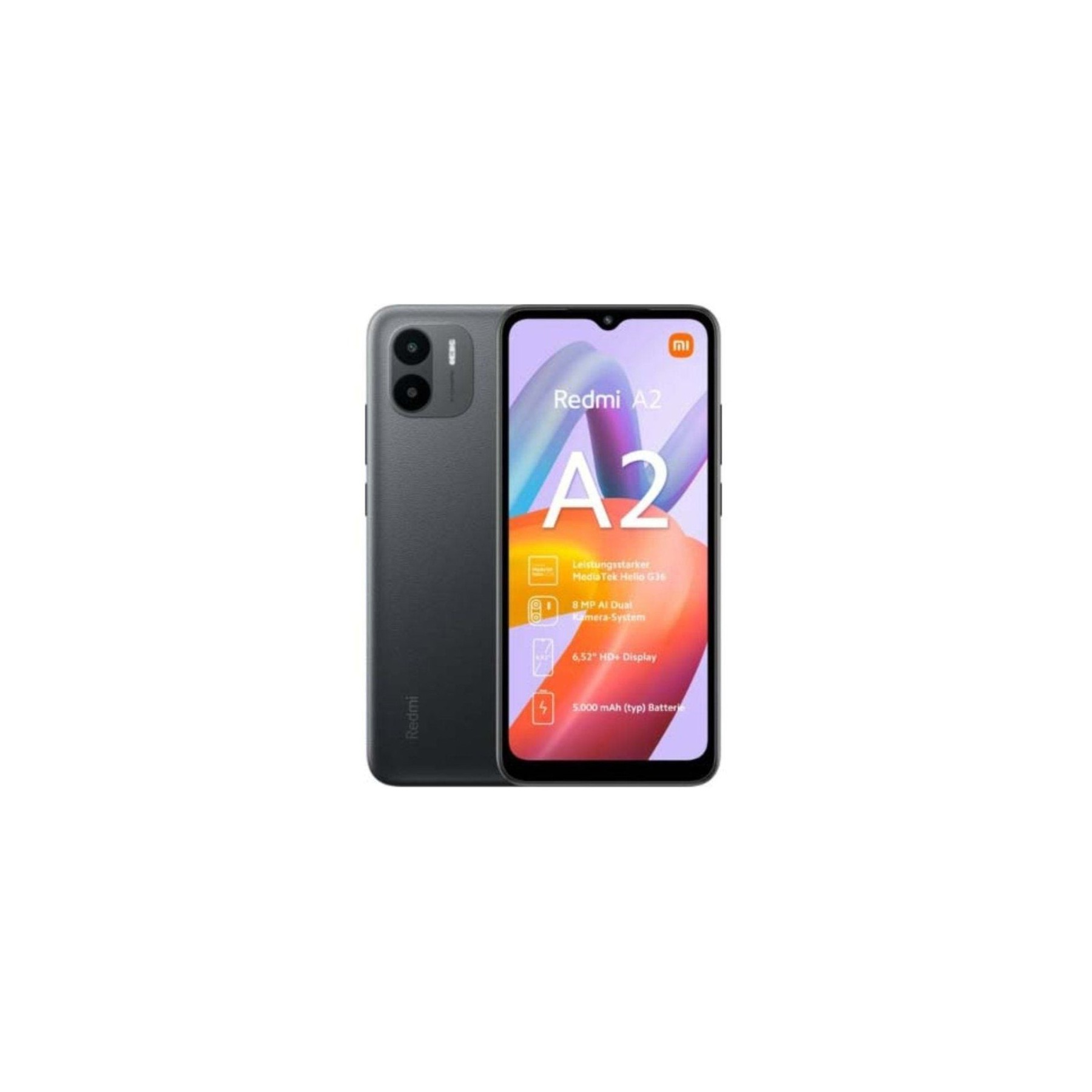 Smartphone xiaomi redmi a2 3gb/ 64gb/ 6.52'/ negro