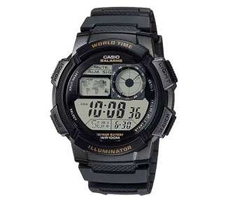 Reloj digital casio collection men ae-1000w-1avef/ 48mm/ negro