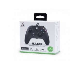 PowerA Nano Enhanced Con Cable Controller Controlador Mando for Nintendo Switch - Negro
